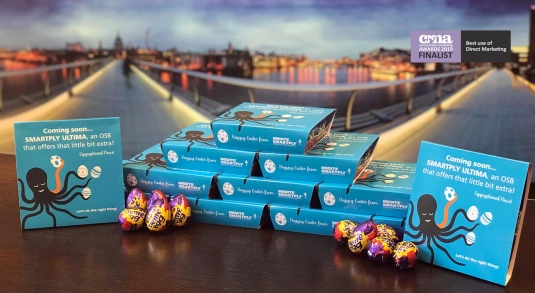 Easter egg direct marketing campaign for MEDITE SMARTPLY